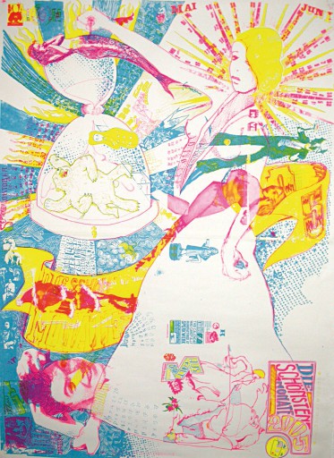 Kleon Medugorac Die Schönsten Monate 2005 illustration magazine poster  