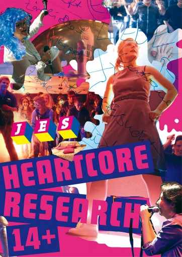 Kleon Medugorac Heartcore Research 14+ flyer illustration poster theater  