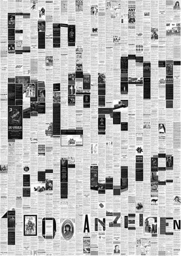 Kleon Medugorac Ein Plakat ist wie 1000 Anzeigen poster text typography allgemein  