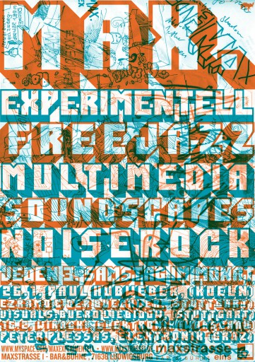 Kleon Medugorac Max Experimentell music poster typography allgemein  