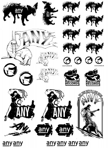 Kleon Medugorac any stickers set free-work illustration music  