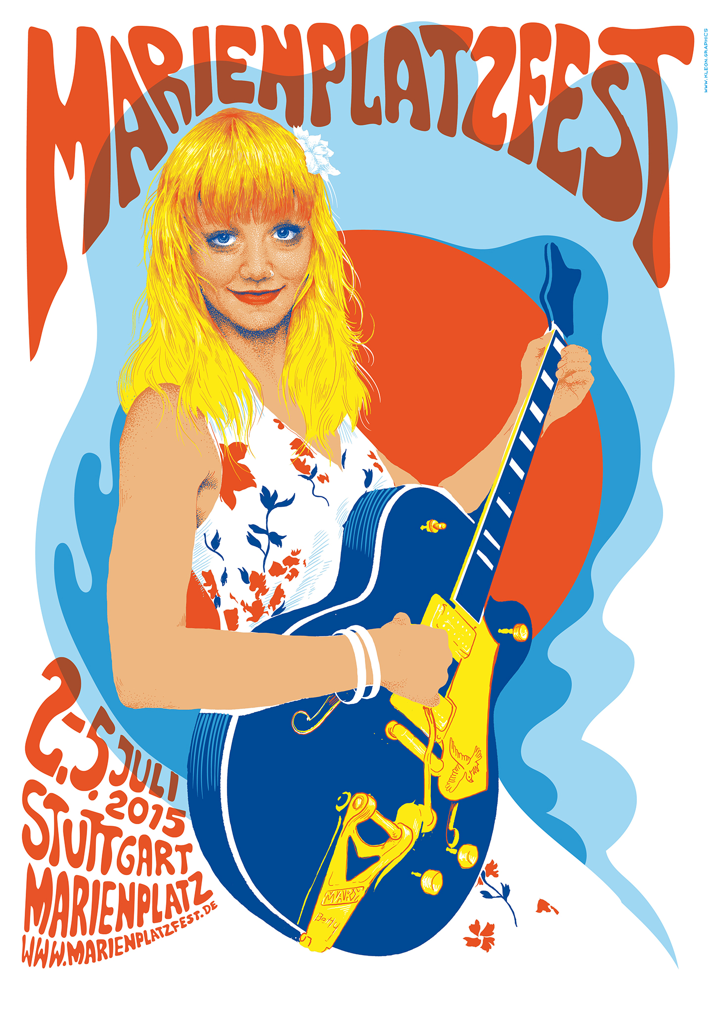 Kleon Medugorac Marienplatz Fest Poster 2015 