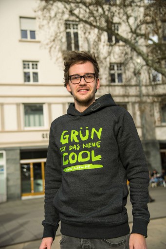 Kleon Medugorac Grüne Jugend Wahlkampfbus 