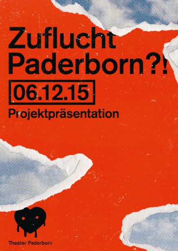 Kleon Medugorac Zuflucht Paderborn flyer theater  