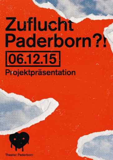 Kleon Medugorac Zuflucht Paderborn flyer theater  