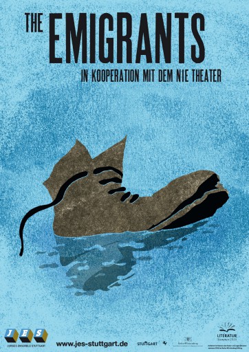 Kleon Medugorac The Emigrants – Poster flyer illustration poster theater  