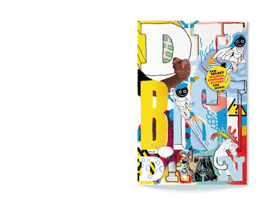 Kleon Medugorac “Du bist dran” book book illustration text typography  