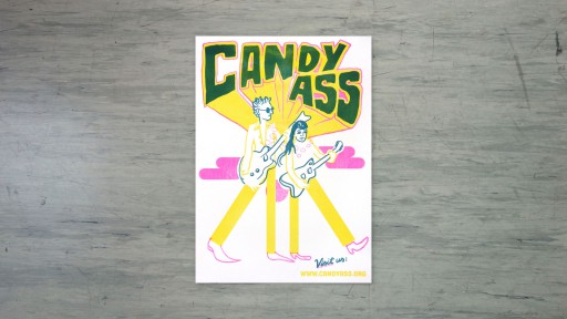 Kleon Medugorac Candyass Risograph Posters 