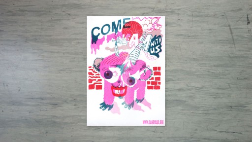 Kleon Medugorac Candyass Risograph Posters 