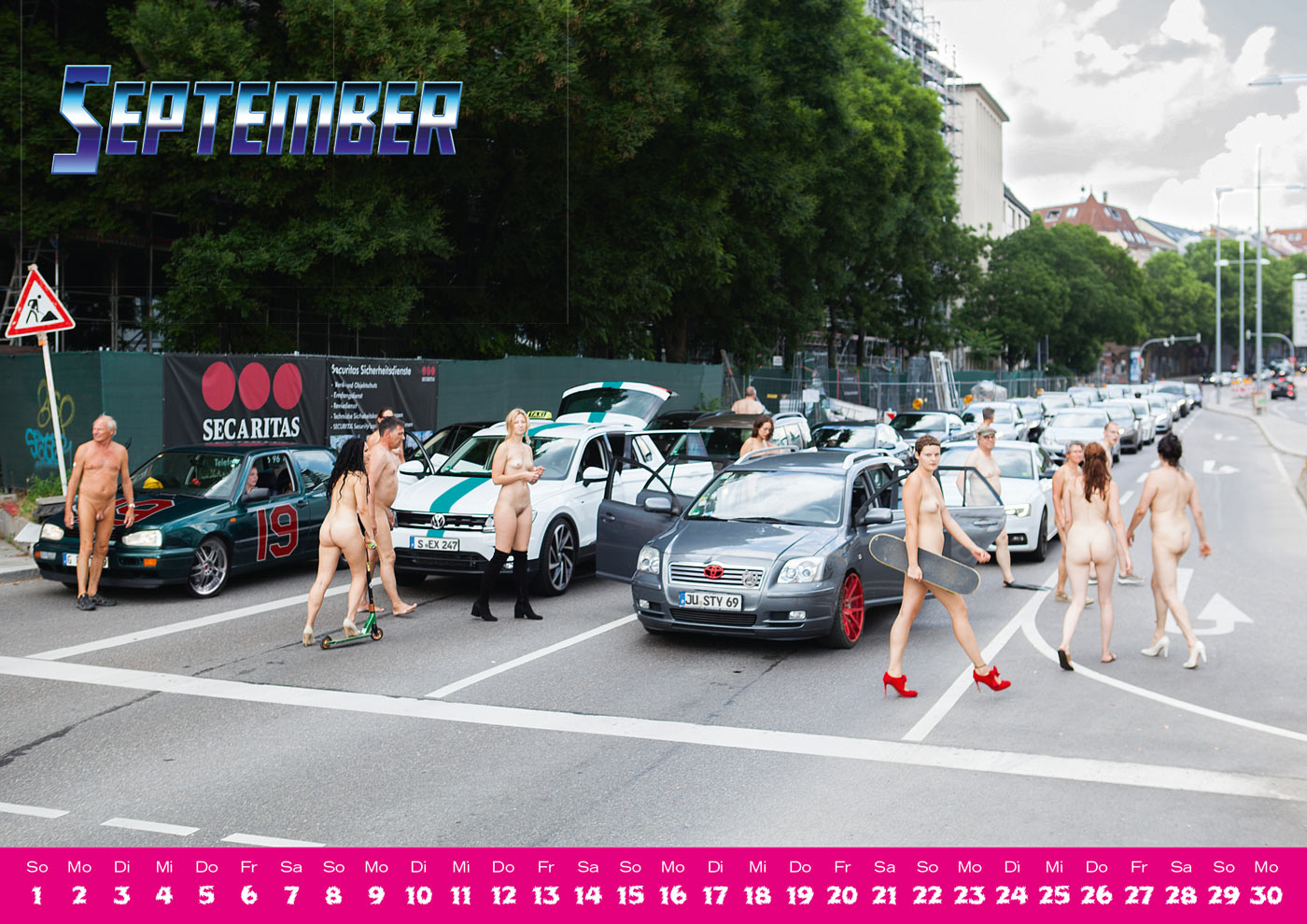 Kleon Medugorac AUTO STATT STUTTGART 2019 CALENDAR 