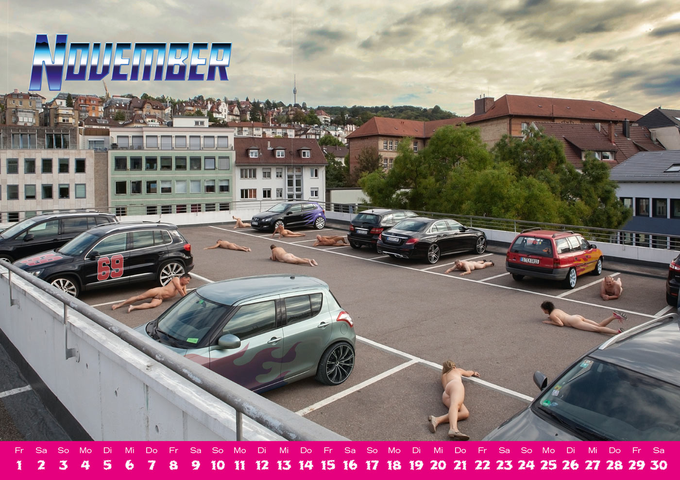 Kleon Medugorac AUTO STATT STUTTGART 2019 CALENDAR 